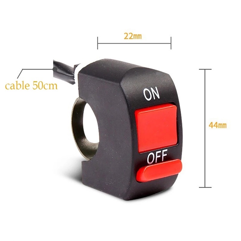 Công tắc On/Off - Công tắc bật/tắt đèn pha xe máy , xe đạp điện