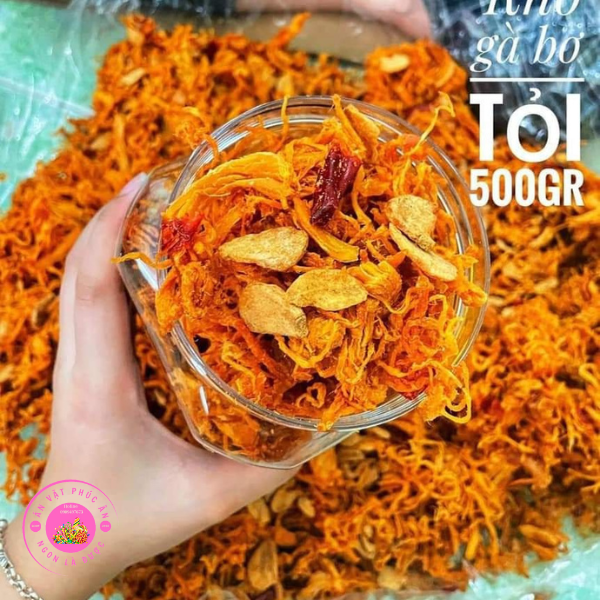 Khô Gà bơ tỏi ( 300g )