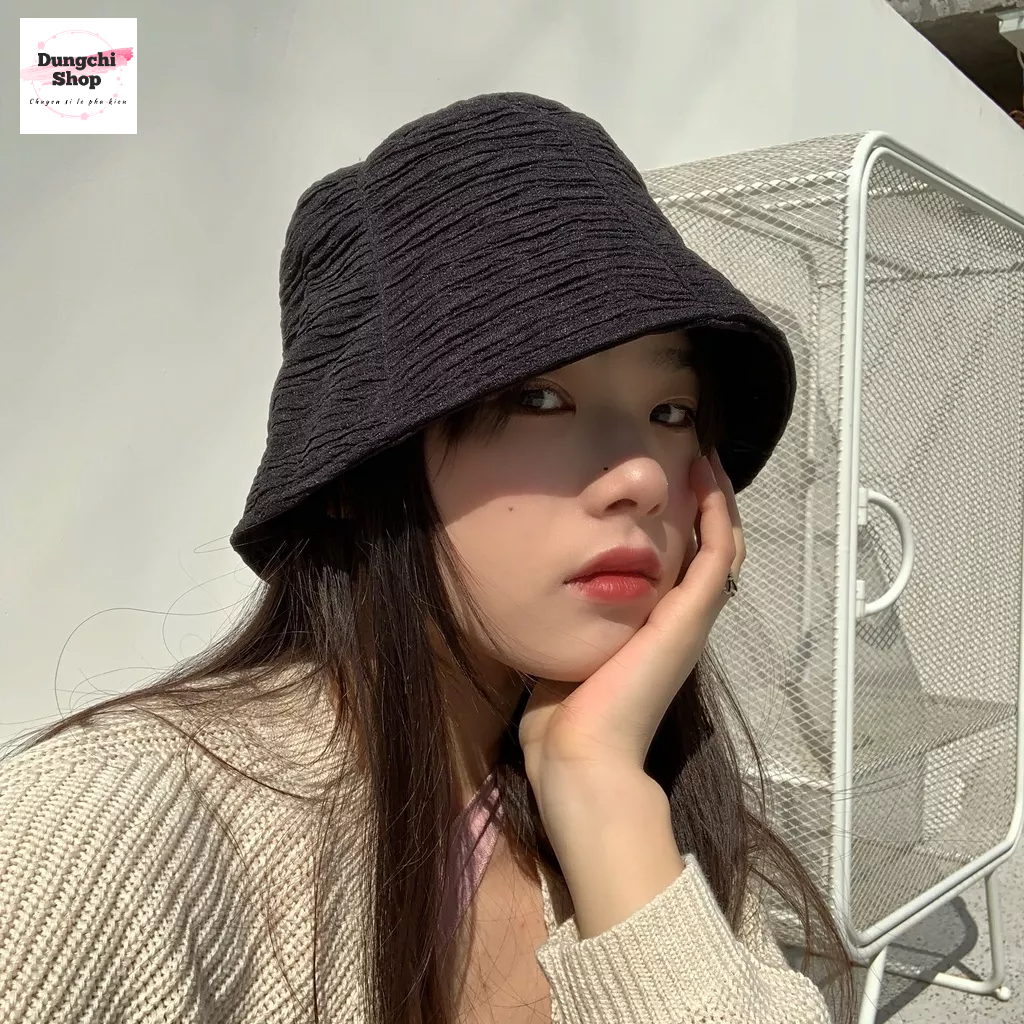 Mũ bucket xô dáng cụp cá tính