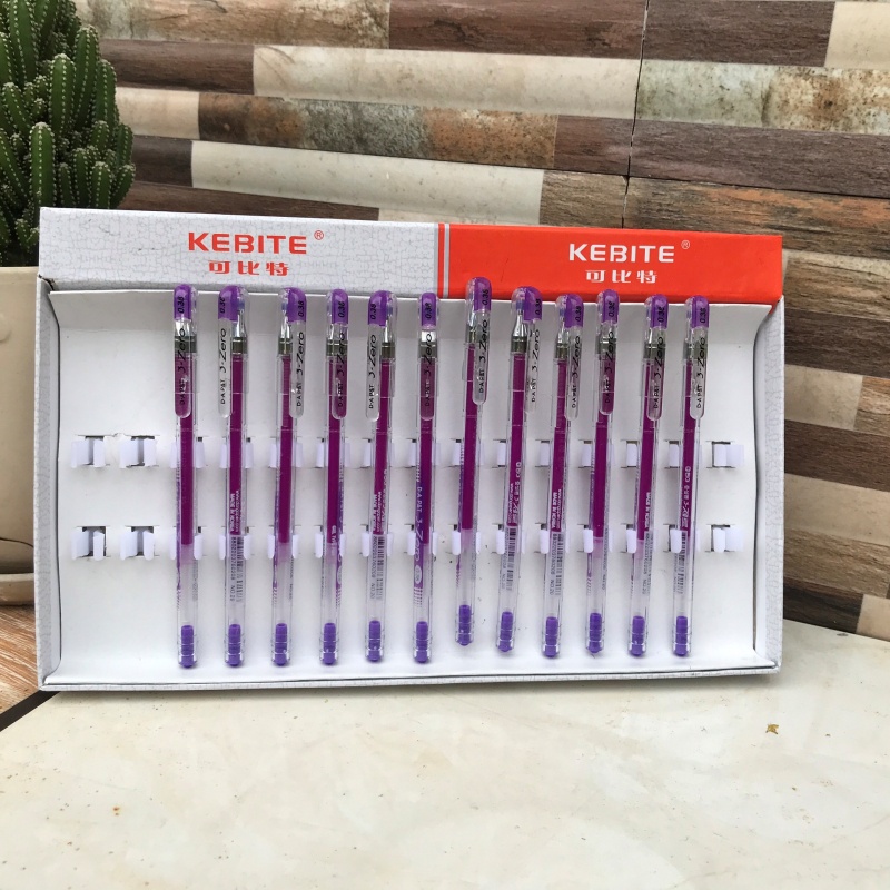 10 Bút Nước Zero No.20 - Mực Tím,xanh ,đỏ [ VPP Trí Đức ]
