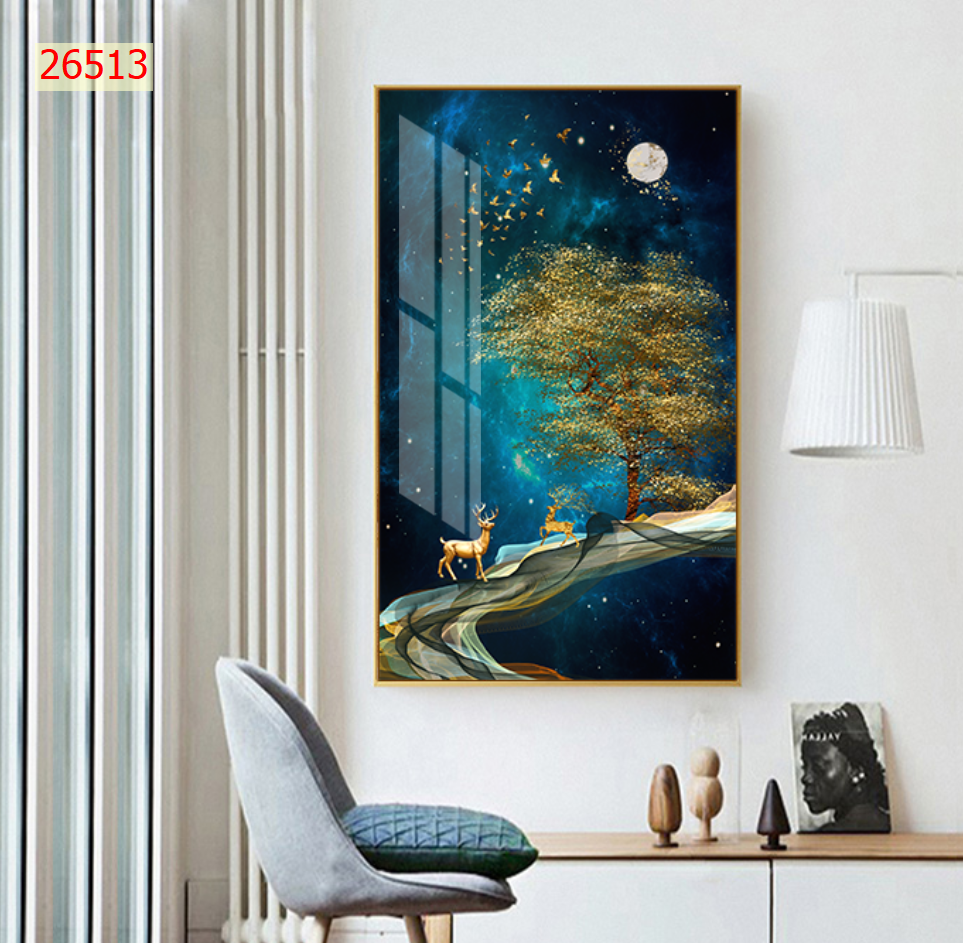 tranh treo tường phòng khách hiện đại HH160