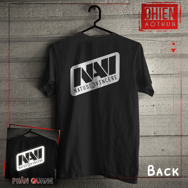 Áo thun nam UMAD CSGO Navi cổ tròn phông Unisex vải thể thao có Big Size