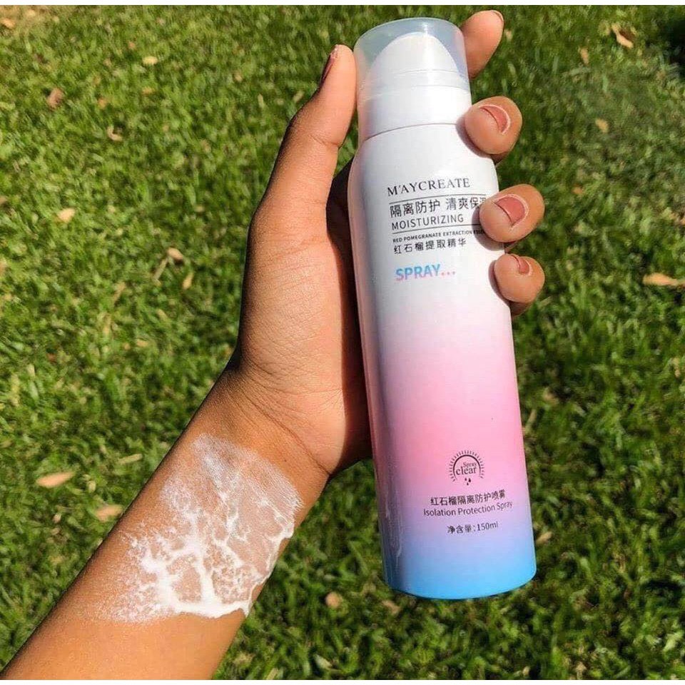 Xịt Chống Nắng Trắng Da Chính Hãng M'aycreate