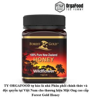 Mật Ong Rừng WildFlower Forest Gold New Zealand (1Kg) - Bảo đảm 100% chất lượng Mật ong Rừng NGUYÊN CHẤT - TY ORGAFOOD phân phối độc quyền tại Việt Nam thumbnail