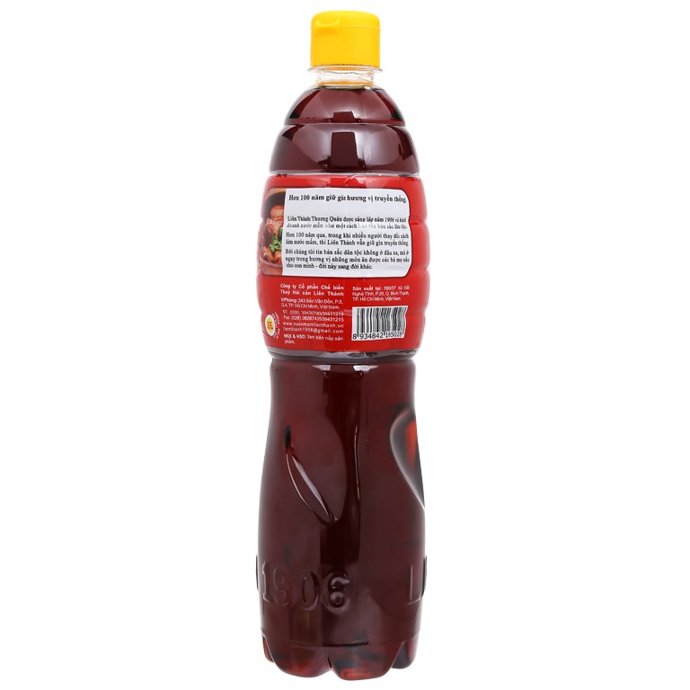 Nước Mắm Liên Thành Nhãn Đỏ 900ml