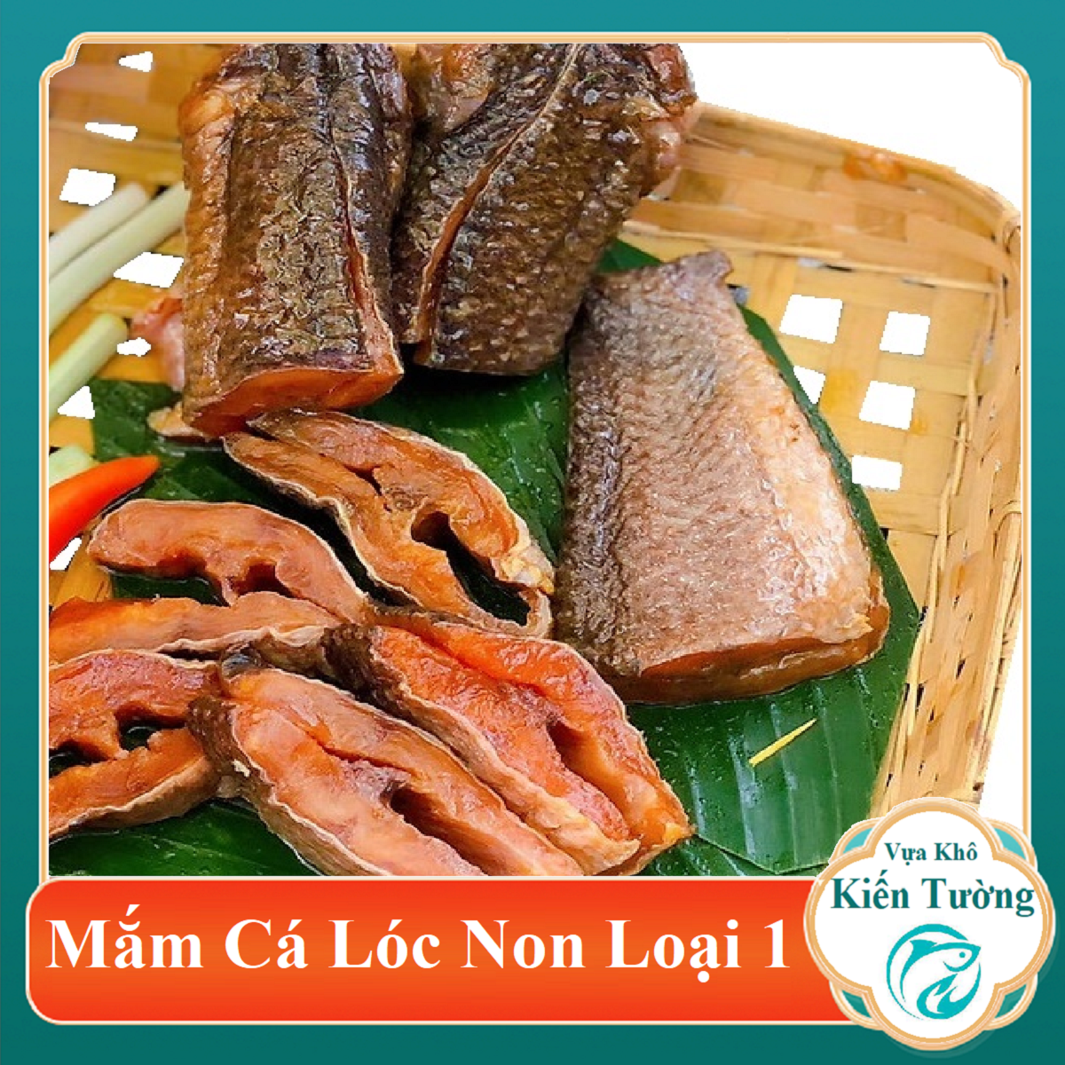 0,5KG MẮM CÁ LÓC MINH TRIẾT FOOD AN TOÀN NGON MIỆNG- Vựa Khô Kiến Tường