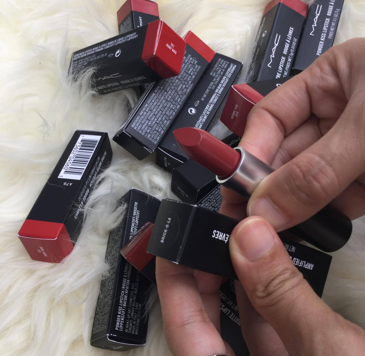 Son Mac Brick o la màu hồng dâu