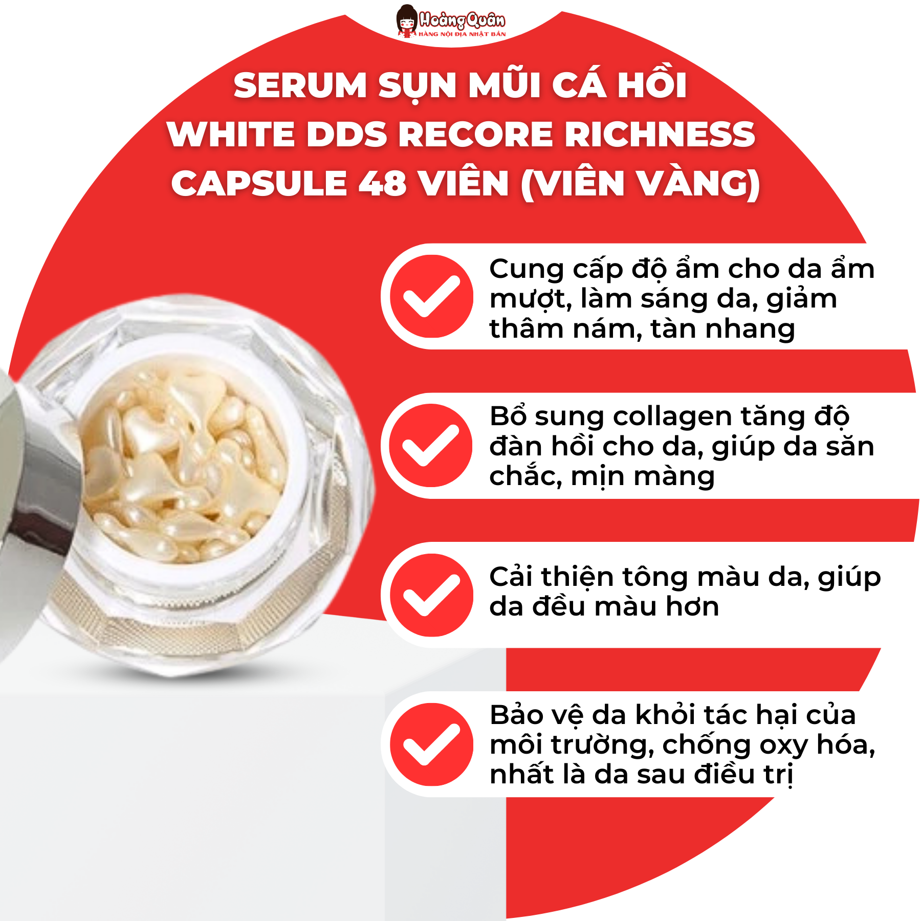 Serum Sụn Mũi Cá Hồi DDS Recore Capsule 48 Viên