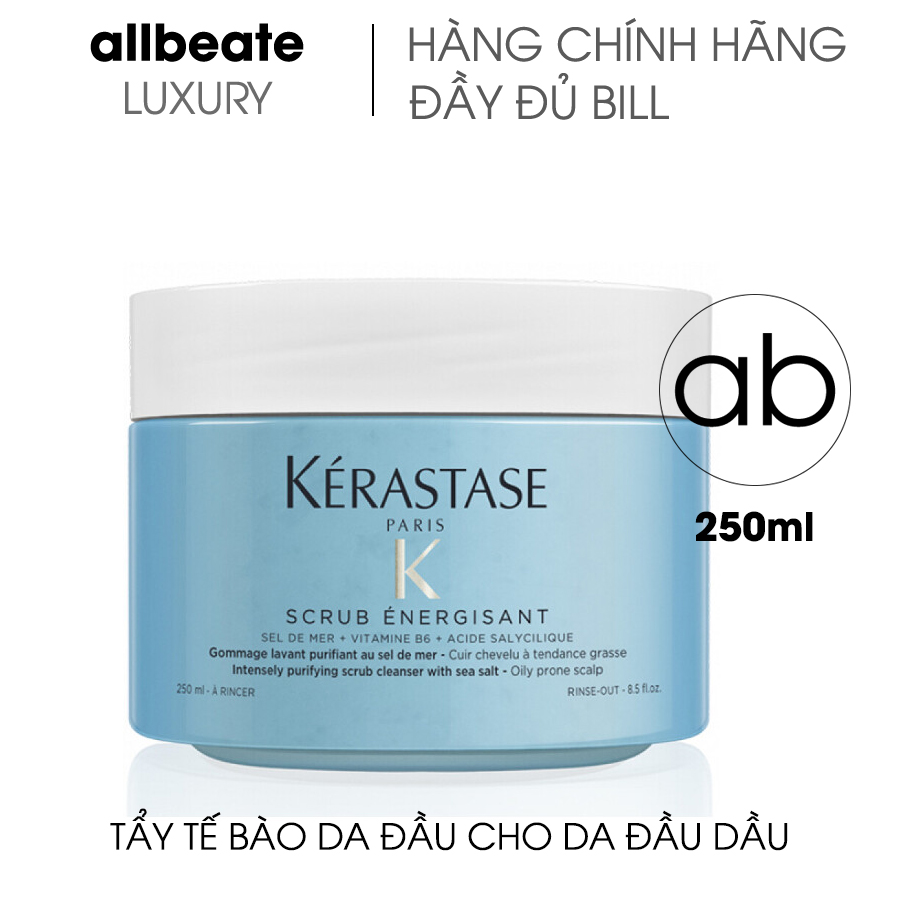 Tẩy tế bào da đầu Kerastase Fusio Scrub Energisant 250ml