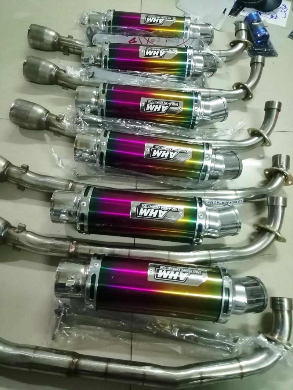 Pô AHM 7 Màu + Cổ lon gắn Sirius