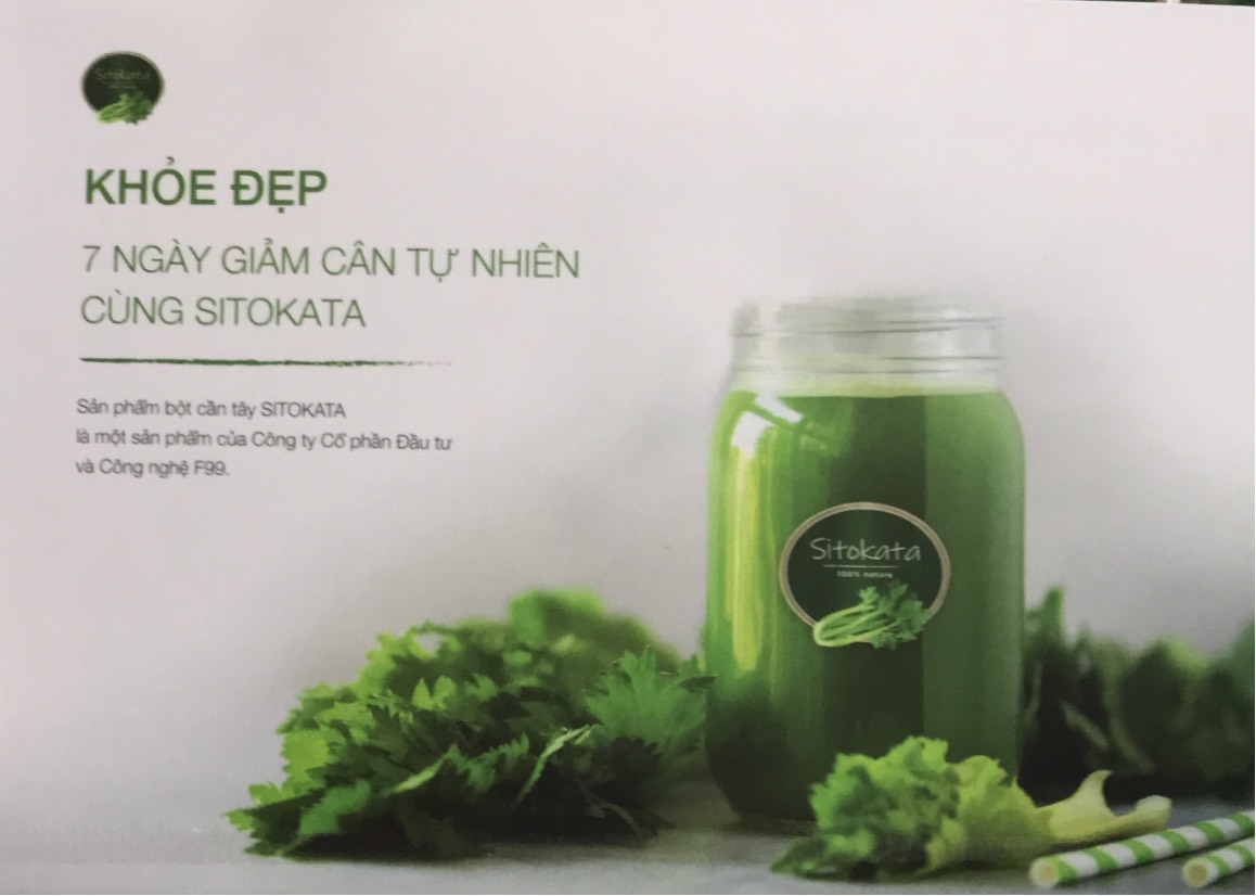 Bột Cần Tây SITOKATA - Giảm Cân - Đẹp Da ( Tặng kèm chai + Cẩm nang giảm cân)