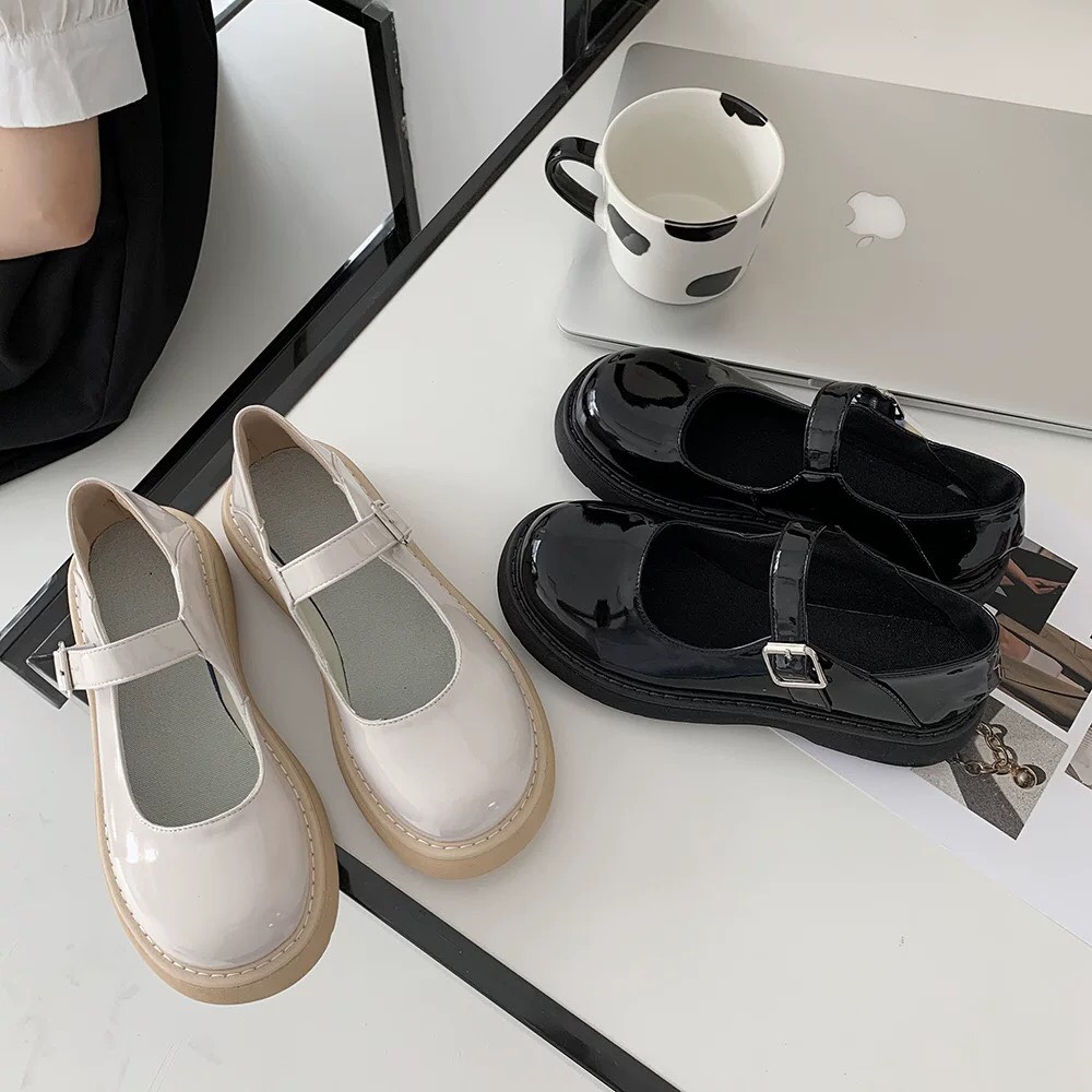 giày Mary janes quai cài độn đế 4cm cực xinh