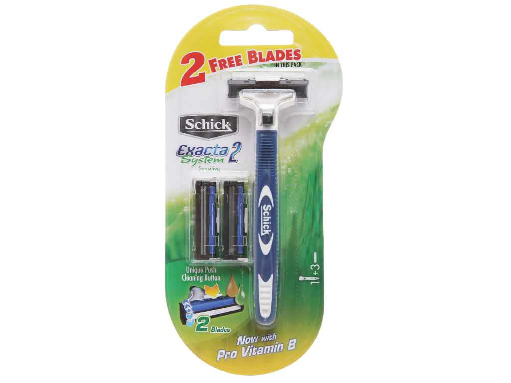 Dao cạo r&acirc;u schick exacta ii system sensitive _