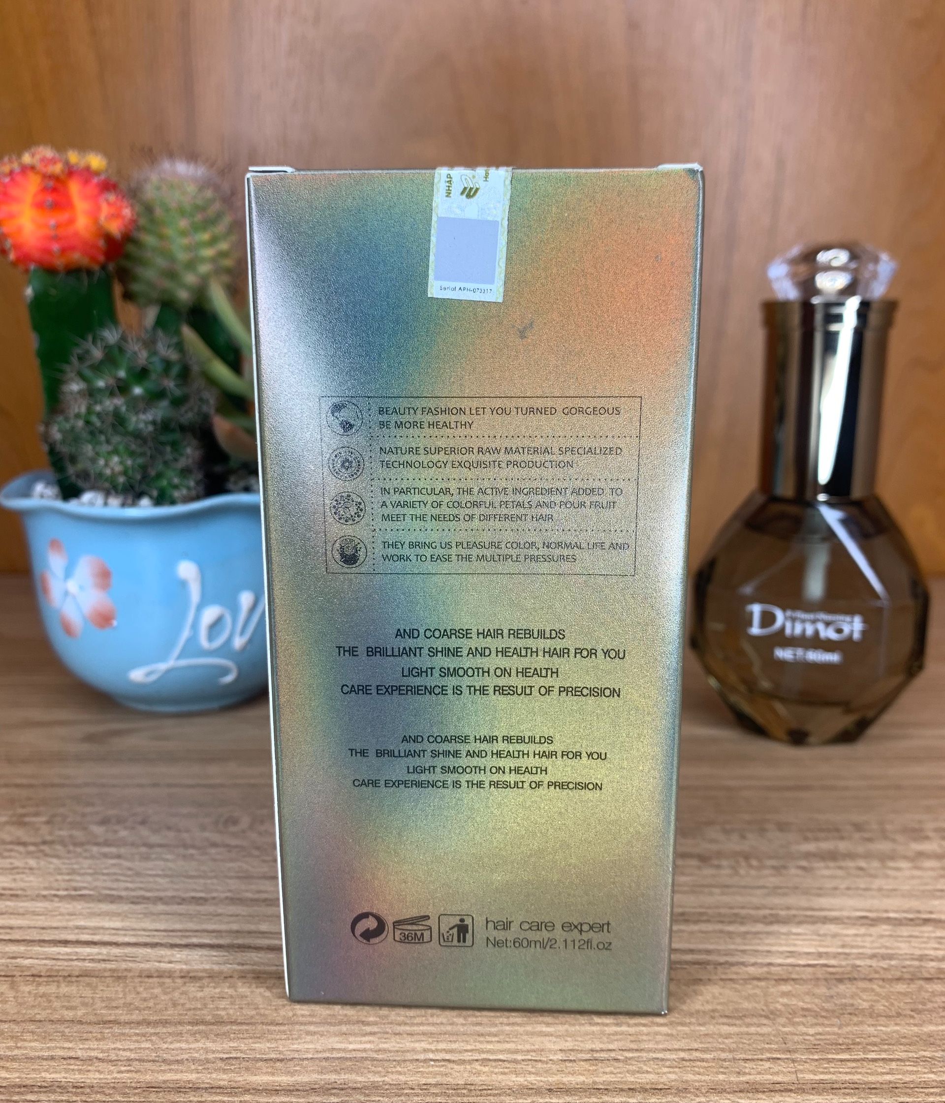 Tinh Dầu Dưỡng Tóc Dimot Silu 60ml