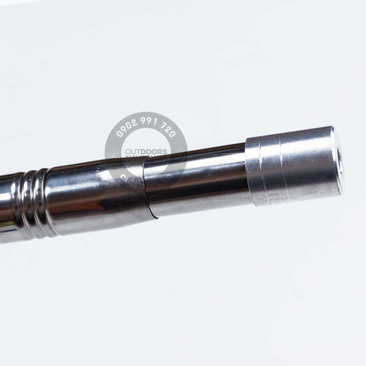 [HCM]Cán vợt cá bằng Inox 1m7/ 1m9/ 2m1
