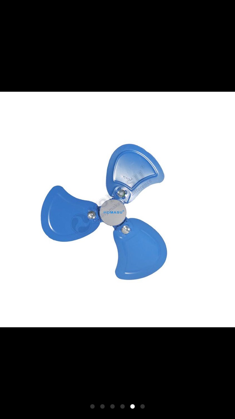 Quạt cây công nghiệp lồng mạ KOMASU 450