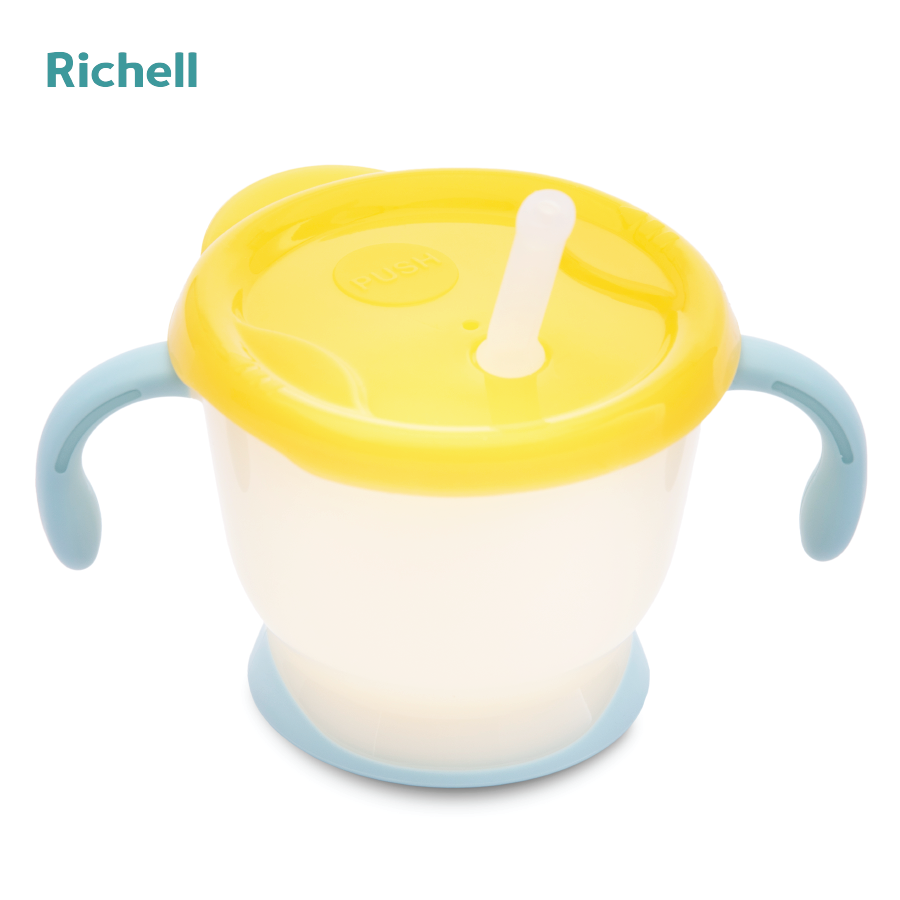 CỐC TẬP UỐNG 3 GIAI ĐOẠN RICHELL VÀNG