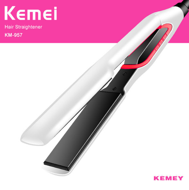Máy duỗi tóc kemei km-957