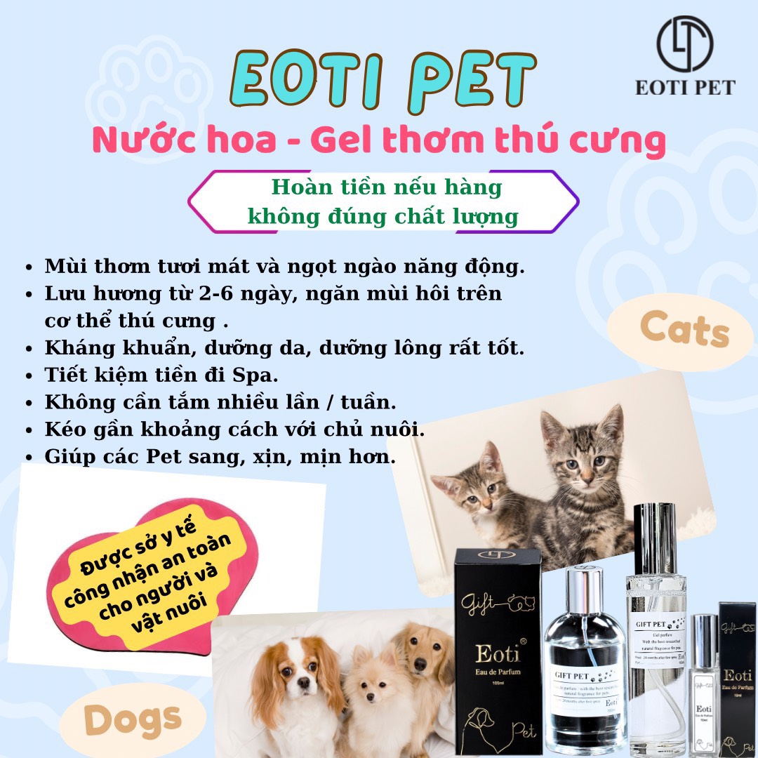 Nước Hoa Thú Cưng EOTI Pet 100ml
