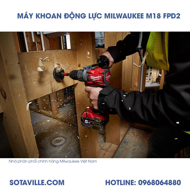 MÁY KHOAN MILWAUKEE M18 FPD2-502C