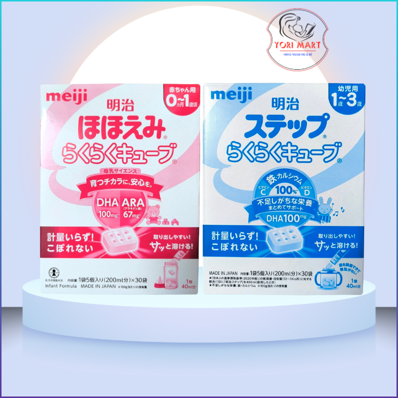 Sữa Meiji 24 thanh 648g nội địa Nhật