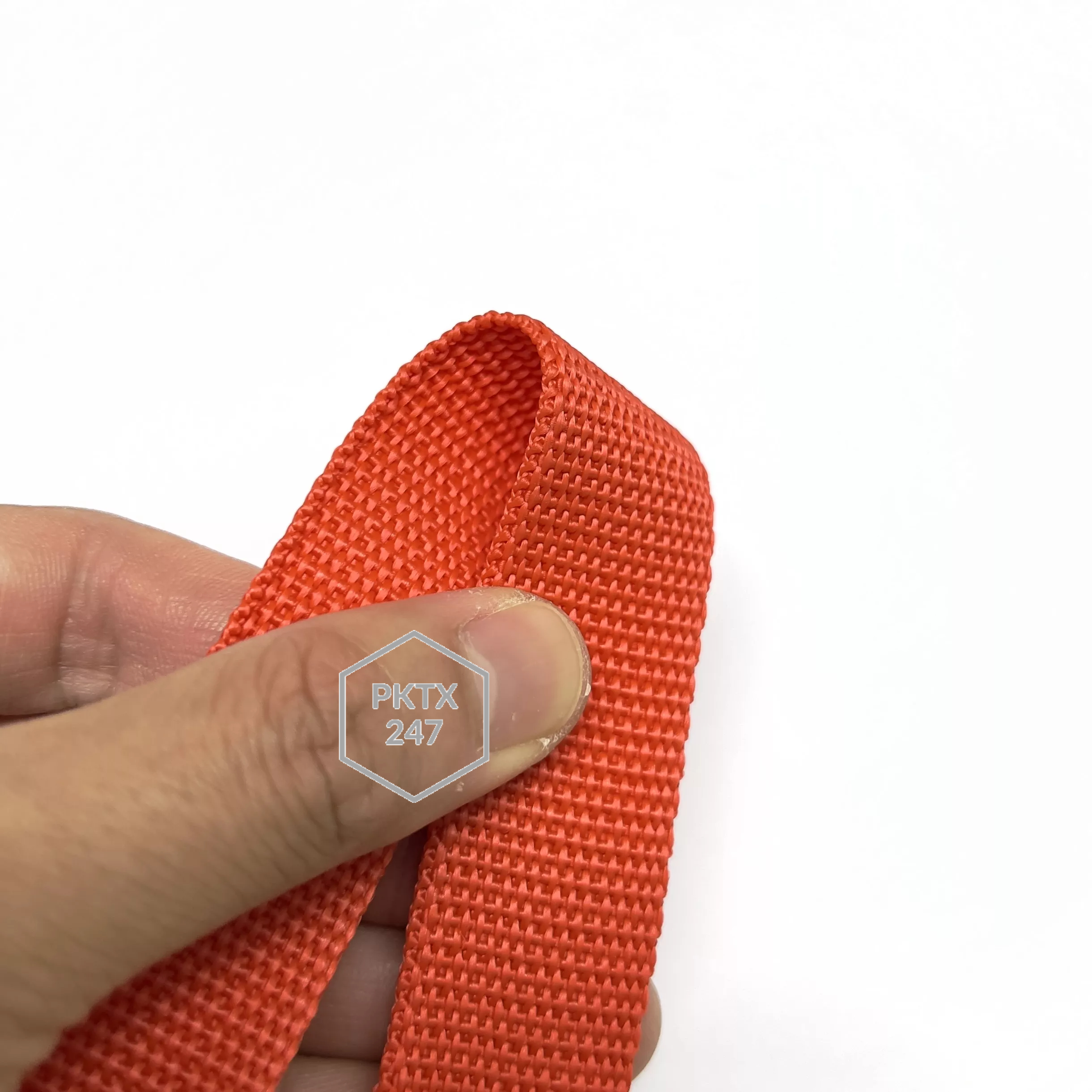 Dây đai dù bản 2.5cm dày 1mm các màu