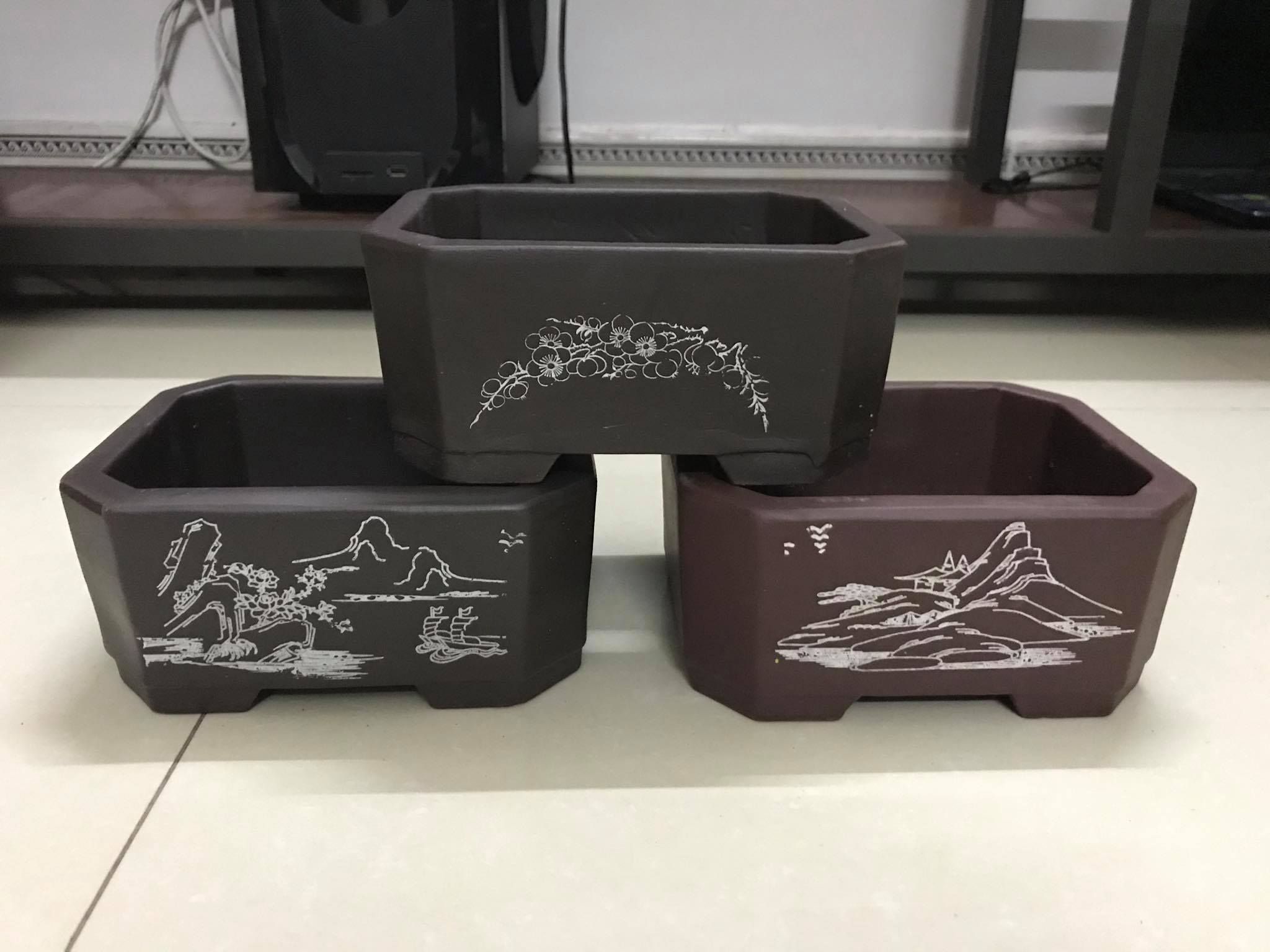 Ang (chậu) chữ nhật mini