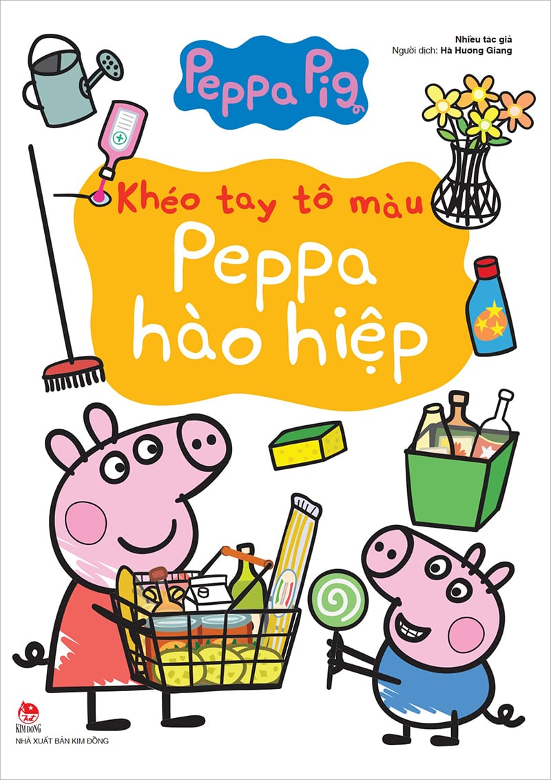 Kim Đồng - Khéo tay tô màu - Peppa hào hiệp