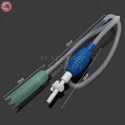 [HCM]Bơm Tay Thay Nước Hồ Cá Có Van Khóa