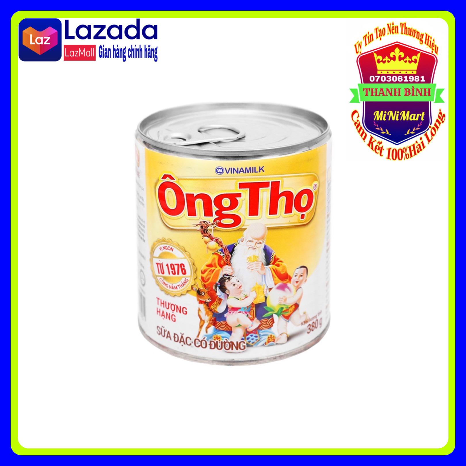 sữa đặc ông thọ trắng 380g