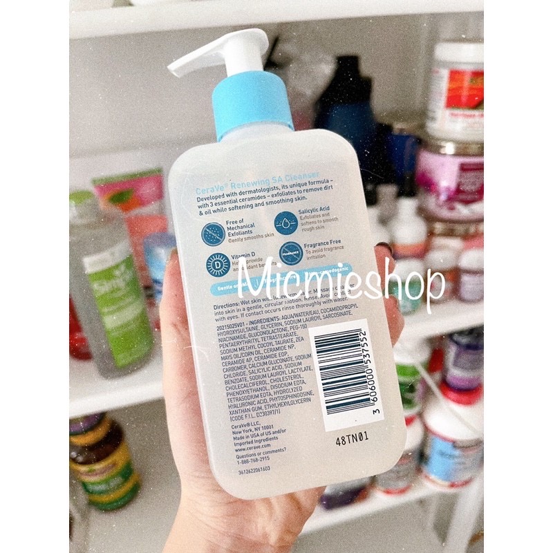 [HCM]Cerave Renewing SA cleanser