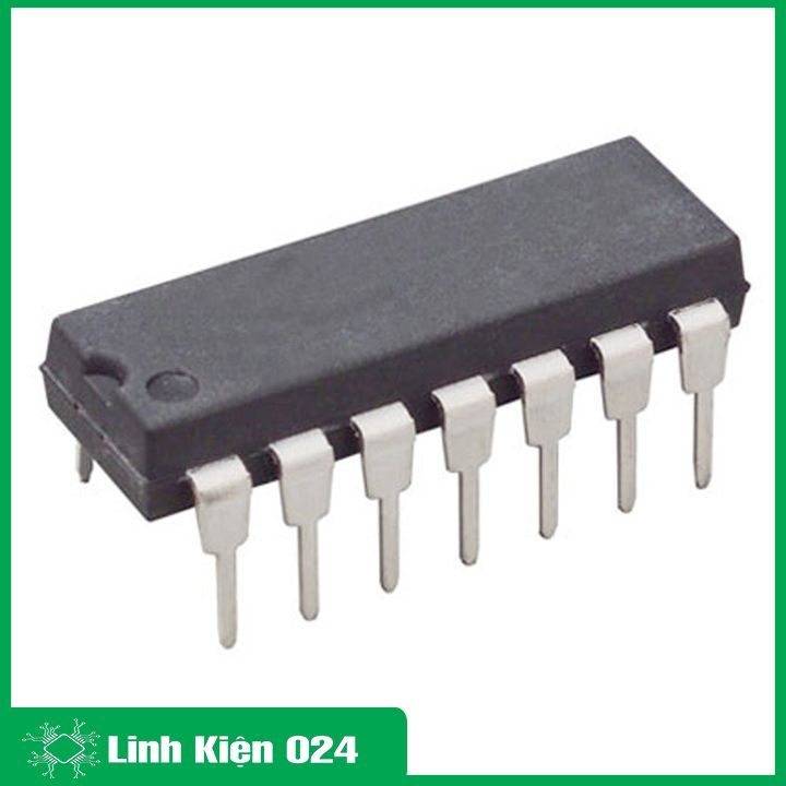 IC 74LS86 DIP14 chứa bốn cổng OR (XOR)