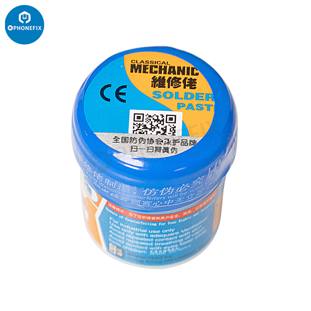 Chì bột, thiếc Bột Mechanic Solder Paste 138℃, 183°C, 217 ℃