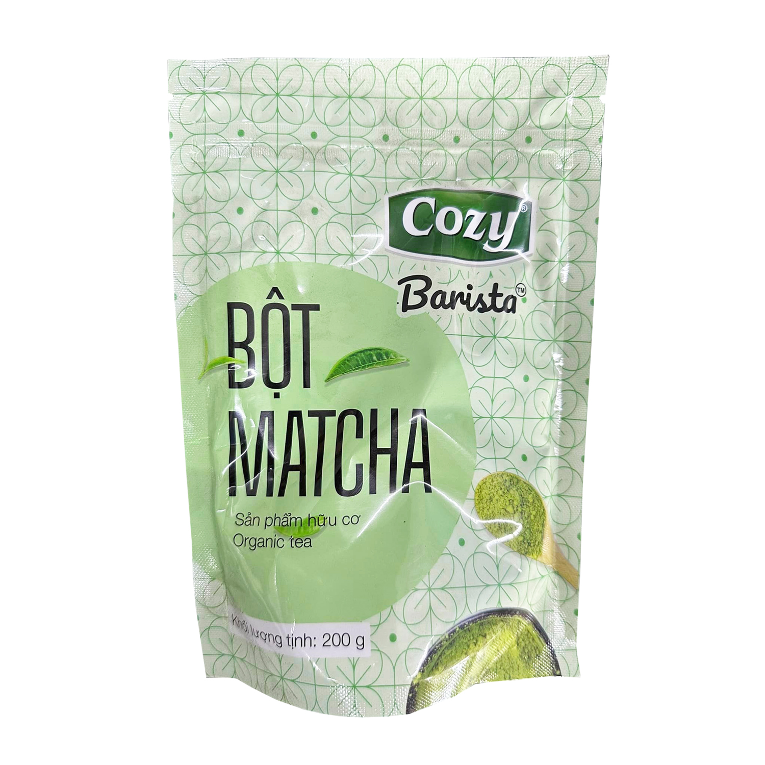 Bột trà xanh matcha Cozy Barista gói 200g/ 500g