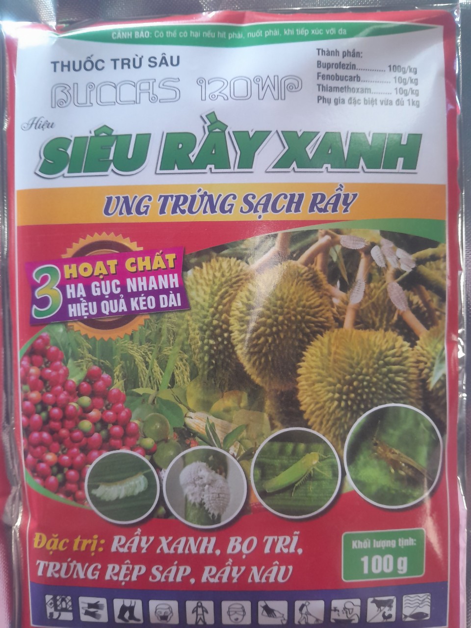 Thuoc tru sau buccas 120wp 100g