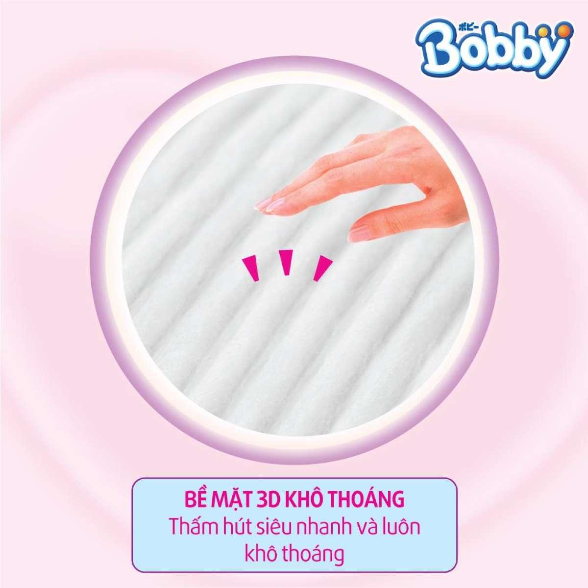 Tã dán siêu mỏng thấm Bobby size S - 56 miếng (4-7kg)