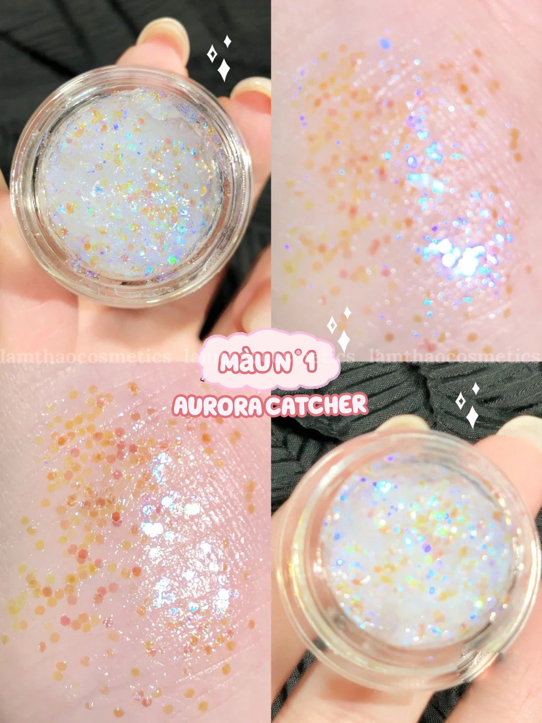 Nhũ Mắt Unleashia Get Loose Glitter Gel Mini