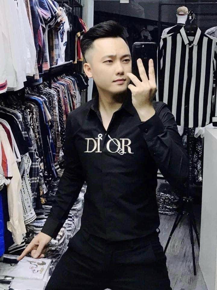 Áo sơ mi nam DIORRR dài tay vải lụa mịn chống nhăn đẹp kiểu dáng hàn quốc mẫu mới nhất cao cấp
