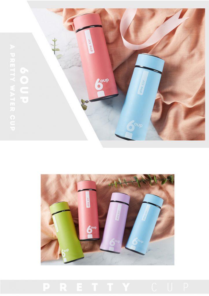 Bình Nước BoLi 6Oup Lõi Thủy Tinh 450ml