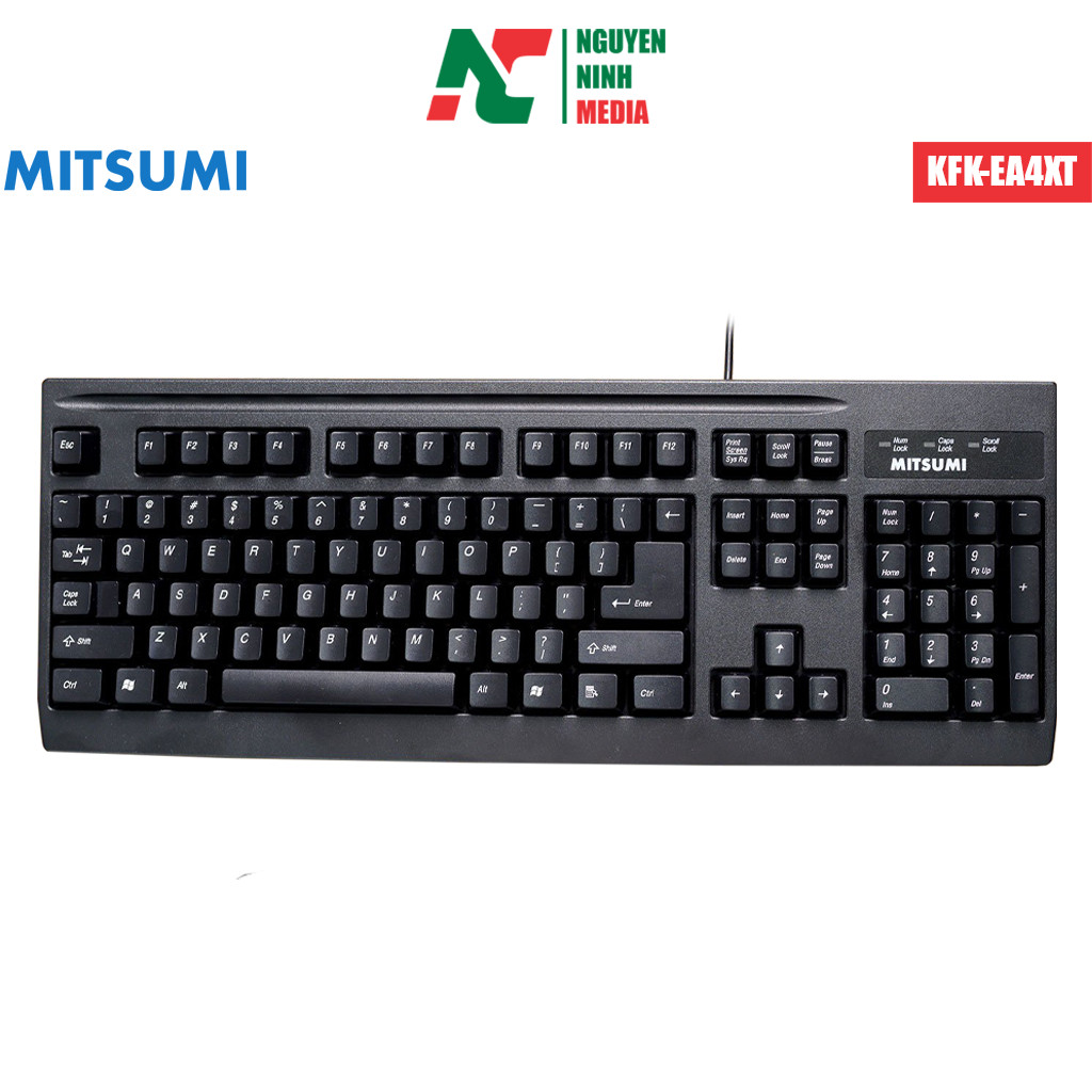 Bàn phím mitsumi kfk-ea4xt version 2021 - hàng chính hãng