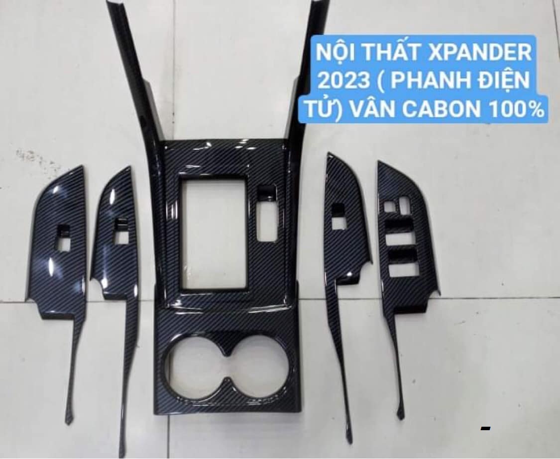 Ốp nội thất xpander 2022 - 2023 vân đá, vân cacbon cao cấp, vân gỗ bóng đẹp