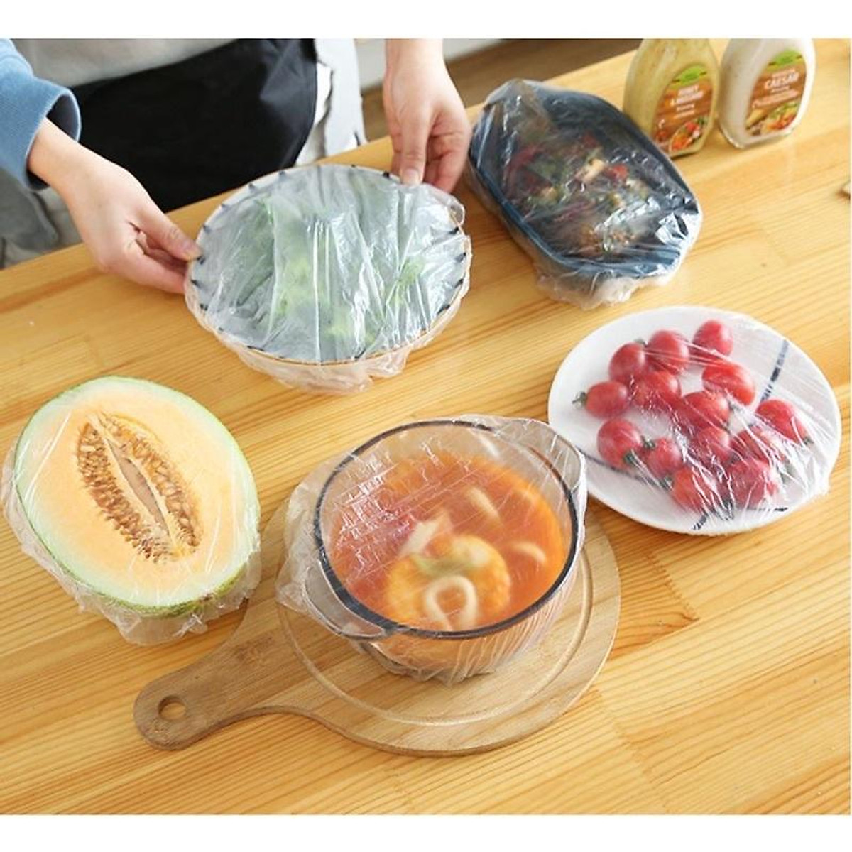 màng bọc thực phẩm 100 chiếc