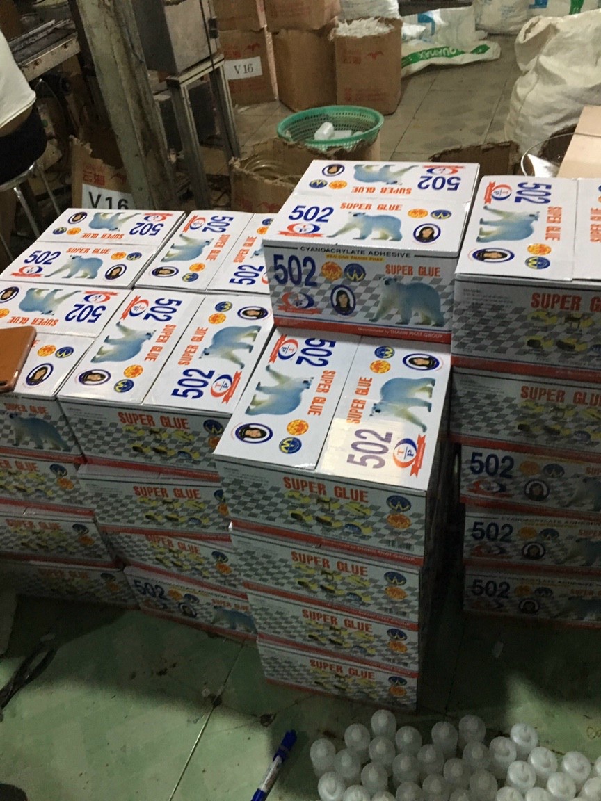 Keo 502 dùng để dán gỗ dán sắt lọ 70g