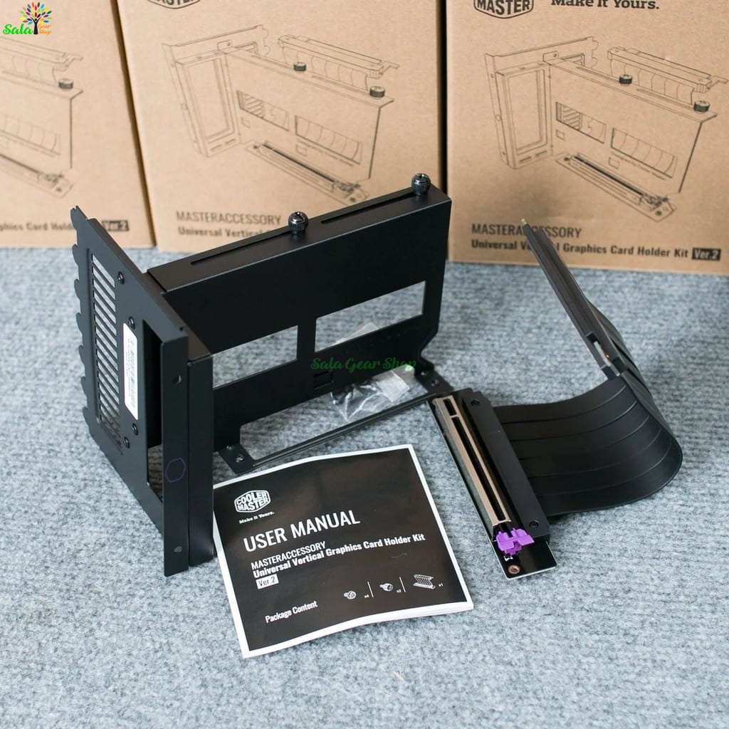 Bộ dựng Card VGA Cooler Master Vertical Graphics Card Holder Kit V2