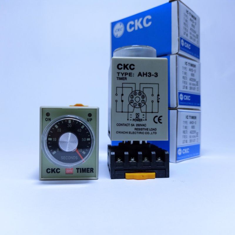 Rơle thời gian CKC AH3-3 chất lượng tốt.