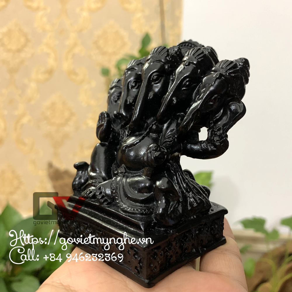 Tượng Thần Voi Ganesha (Đá Tự Nhiên)