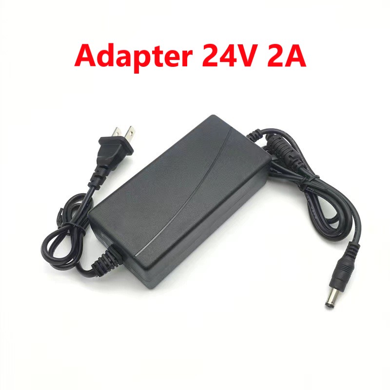 Nguồn Adapter 24V 1A/2A Đầu Jack 5.5*2.1mm