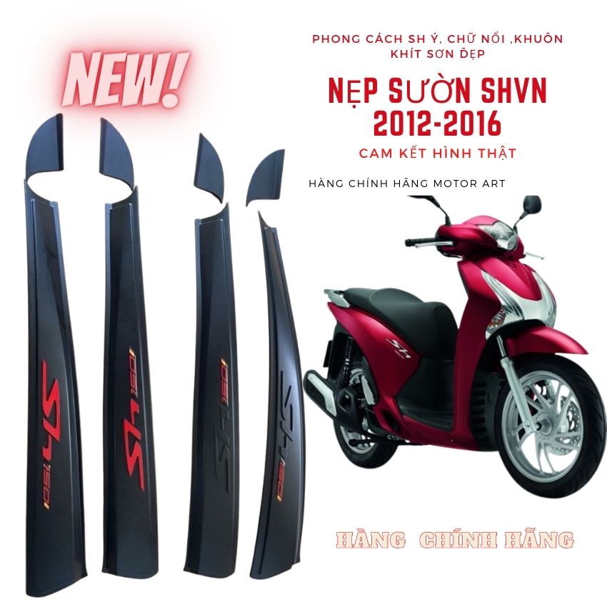 Nẹp sườn độ kiểu Sh Ý cho SHVN 2012-2016