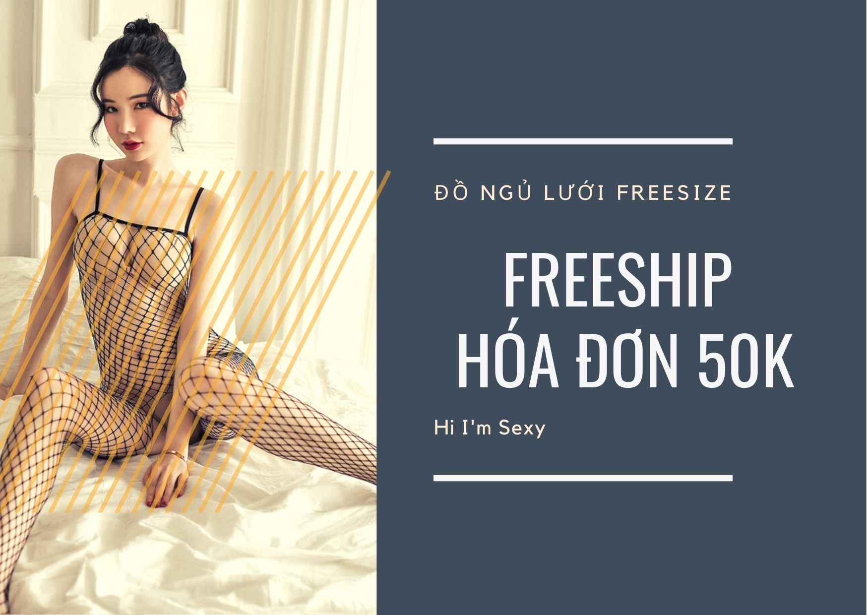 Đồ ngủ lưới, xuyên thấu, siêu gợi cảm