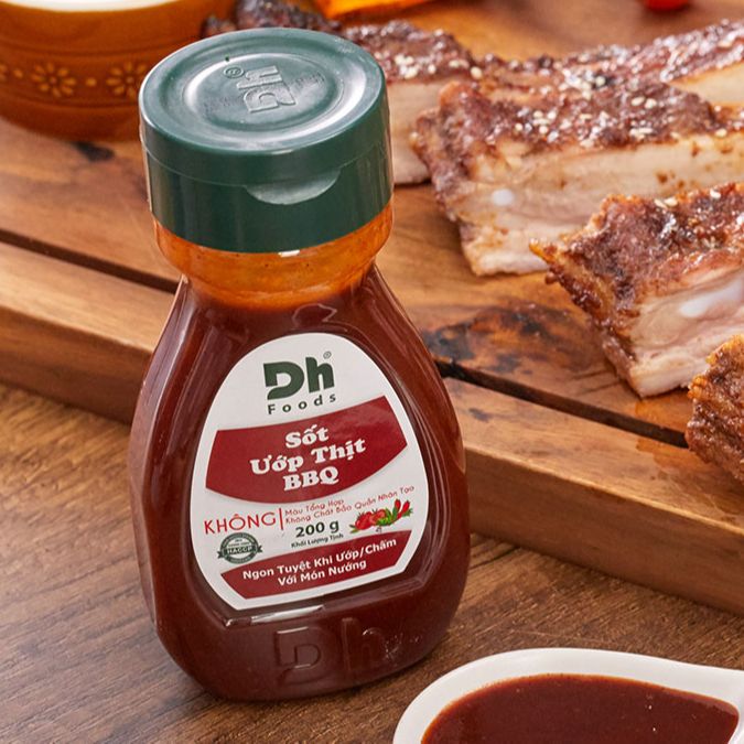 Sốt ướp thịt BBQ chai 200gr